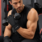 96 Pieces Gym Gloveses with Wrist Support for Weight Lifting and Fitness, Black, Size XL