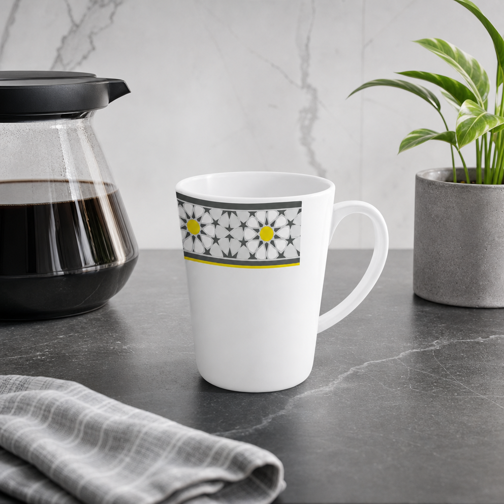 120 Pieces Melamine Water Mug with Handle, White Floral Pattern, Single Mug for Home and Office Use