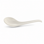96 Pieces White Serving Spoon, 22 cm, Single Tablewares Utensil
