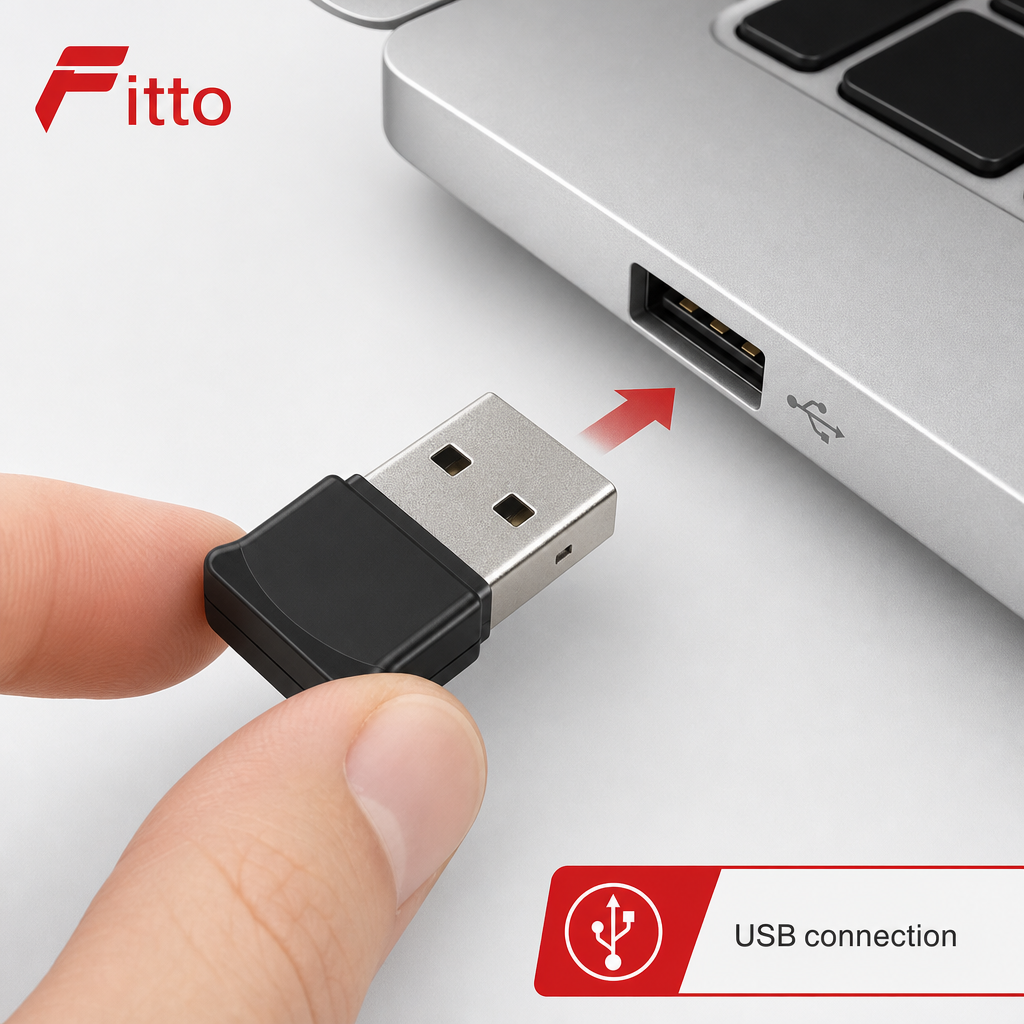 120 Pieces 5.3 USB Wireless Adapter, Compact Network Connectivity Dongle for Computers and Other Devices