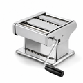 60 Pieces Stainless Steel Pasta and Noodle Maker with Adjustable Rollers, Manual Dough Sheeter, 1 Piece