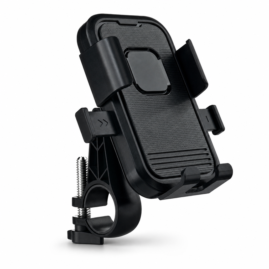 96 Pieces Bicycle Motorcycle Phone Holder with Adjustable Clamp and 360 Degree Rotation