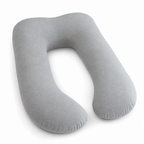 48 Pieces Grey U-Shaped Maternity Full Body Support Pillow, 1 Piece, 50 x 40 x 20 cm