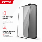 240 Pieces 9D Anti-Static Dustproof Tempered Glass Screen Protectors, Full Coverage