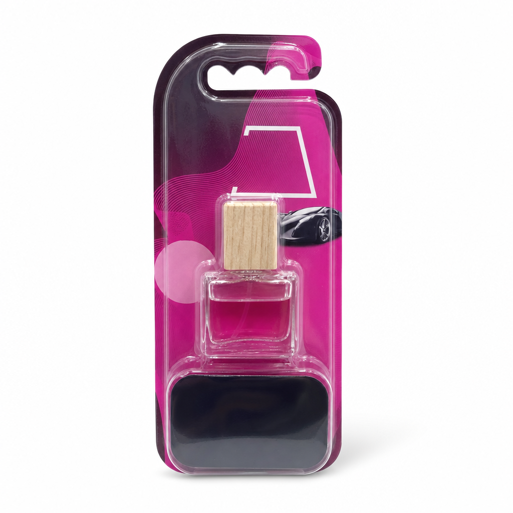 96 Pieces Car Air Fresheners, Crystal Wood Hanging Scent Diffuser, Pink, 1 Piece