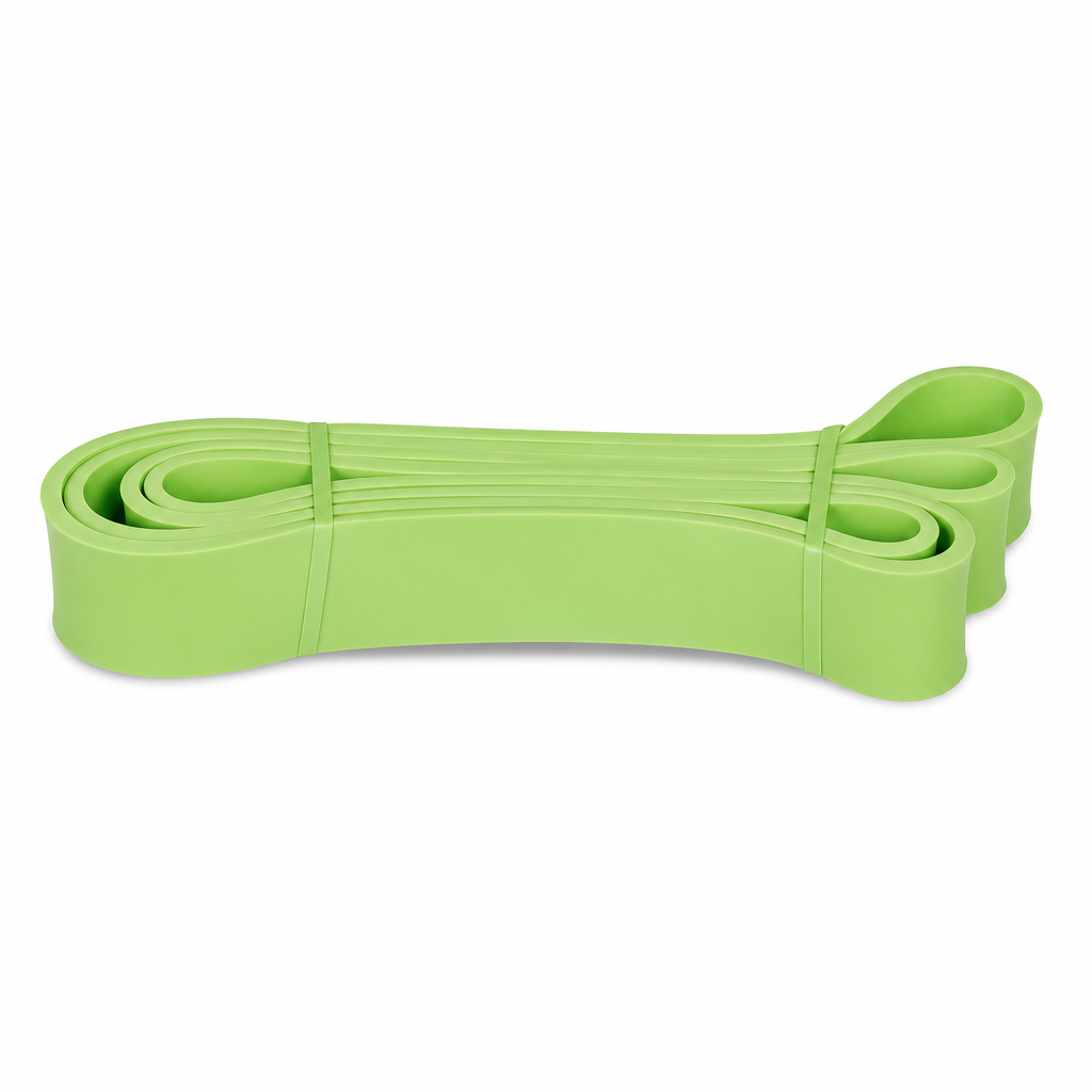 72 Pieces Exercise Loop Resistance Bands, Medium Green, Single Band for Strength Training, Stretching and Home Workouts