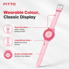 96 Pieces Assorted Colour Long Silicone Strap Quartz Analogue Wrist Watches, 1 Piece
