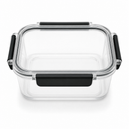 96 Pieces Leak-Proof Sealed Food Storage Containers, 500 mL, 15 x 11 x 6.5 cm