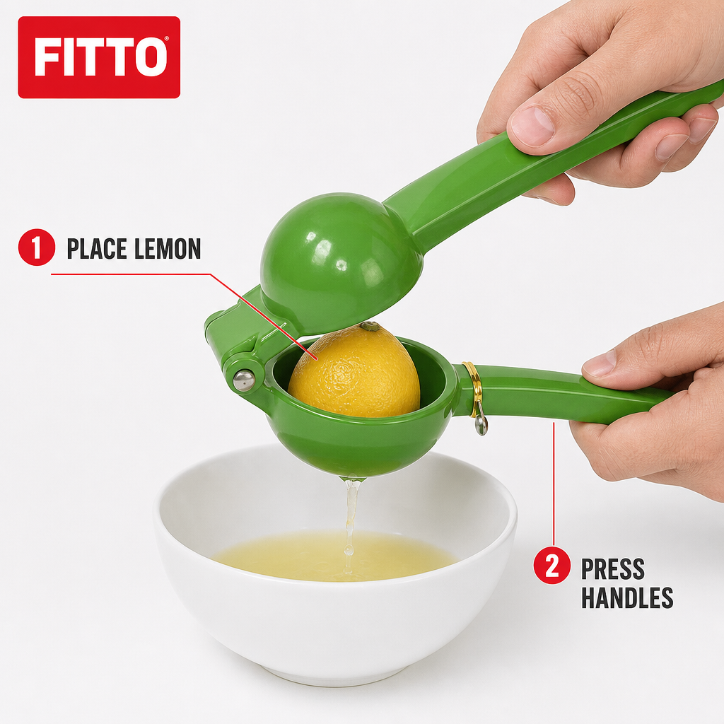 120 Pieces Manual Lemon Squeezer with Handle, Green, 28 x 12 x 6 cm