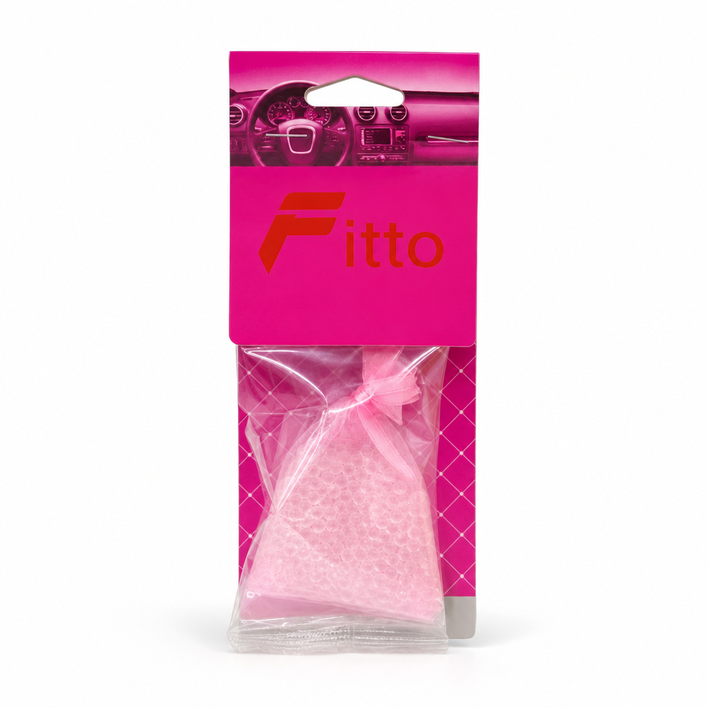 120 Pieces Car Air Fresheners, Bubble Gum Scent Hanging Fresh Bag, Pink