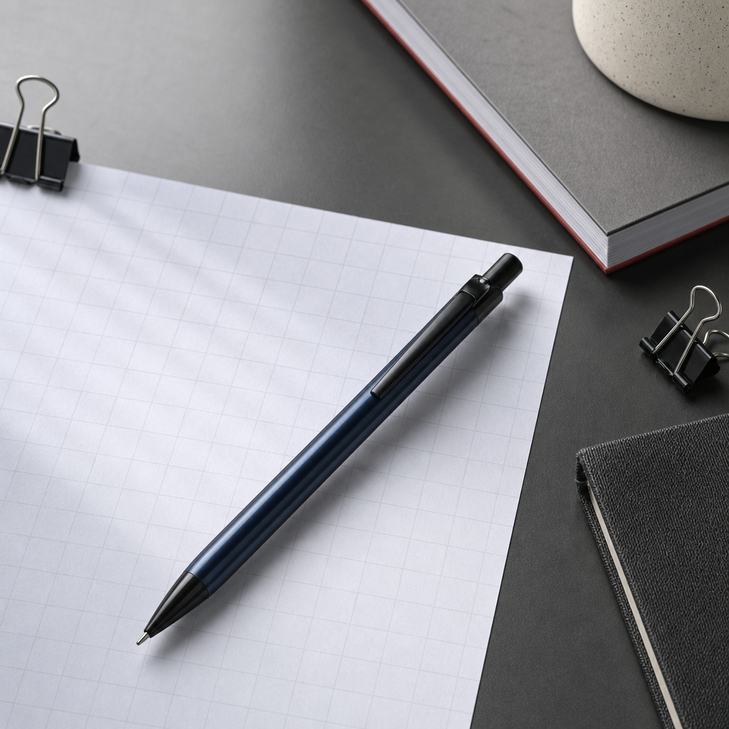 48 Pieces Mechanical Pencils 0.7 mm, Dark Colour Barrel, 14.8 cm, Single Pencil