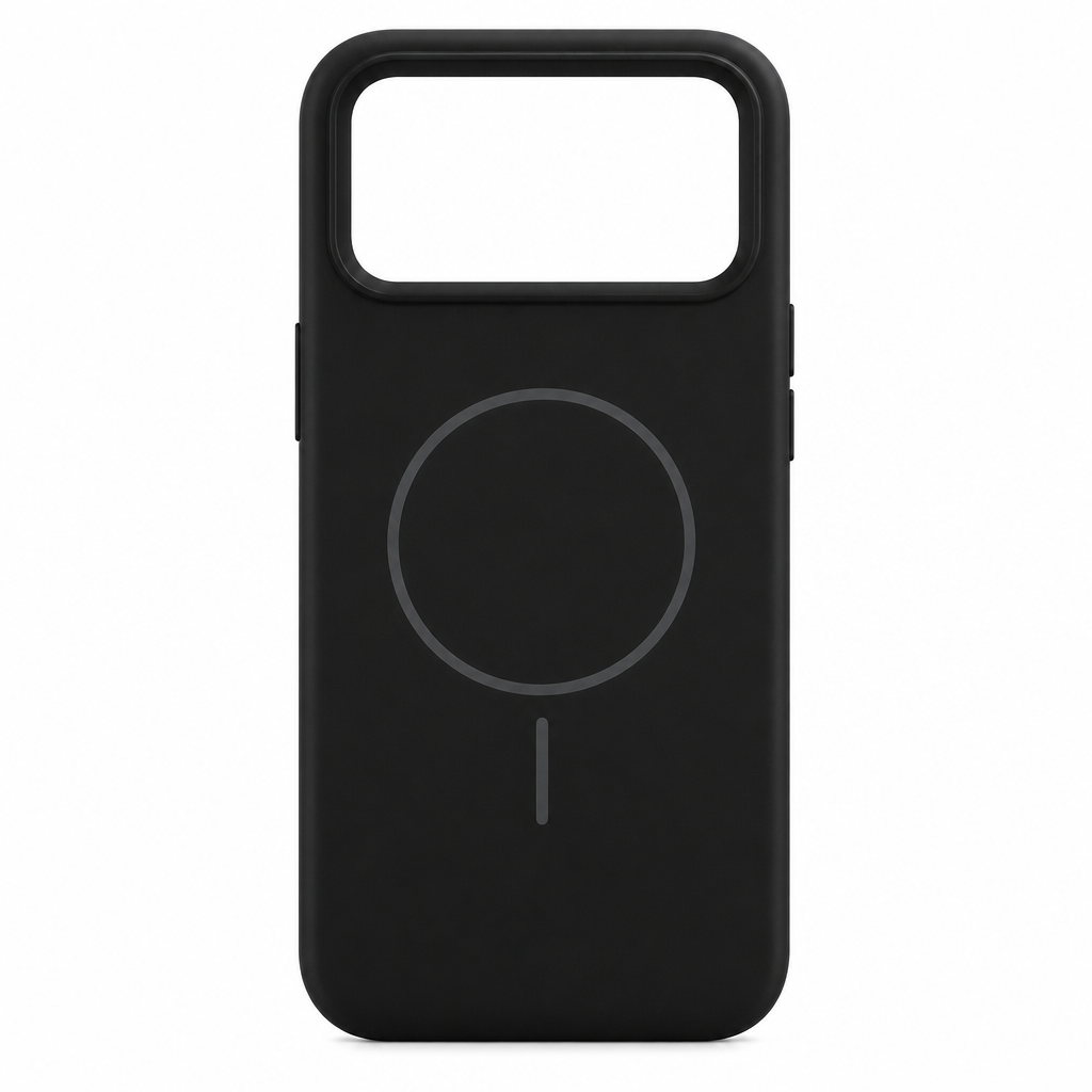 120 Pieces Magnetic Phone Cases with Raised Camera Protection, 13 Pro Compatible, Silicone, Black