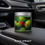 120 Pieces Car Air Fresheners Jelly, Green Apple Scent, 220 g