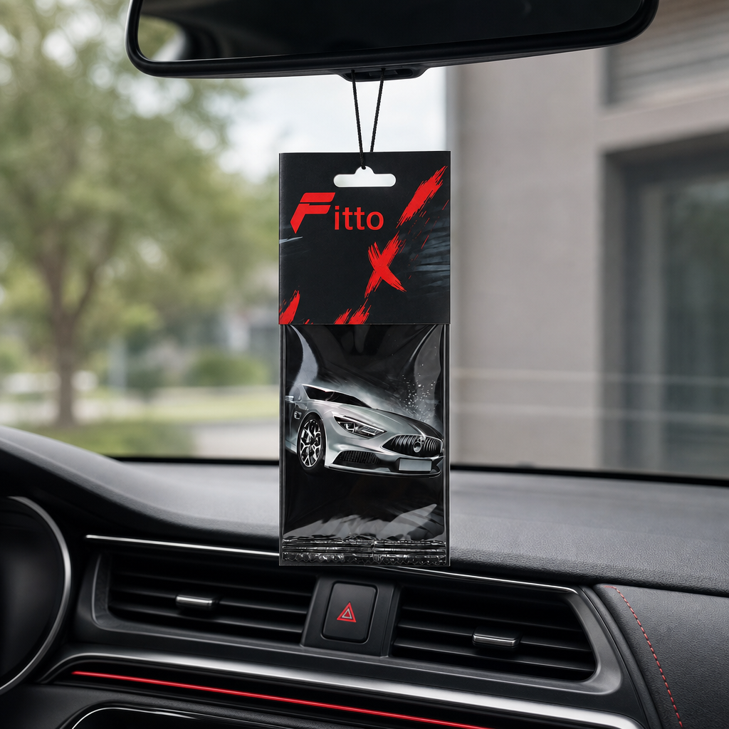 144 Pieces Car Air Fresheners, Hanging Cherry Scent Sachet for Vehicle Interior, 1 Piece, 24 x 10 x 1 cm