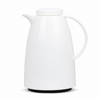 72 Pieces Vacuum Flask with Glass Refill, 1 Litre, White and Gold
