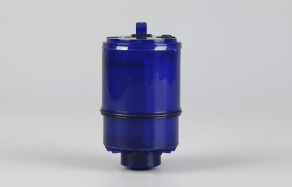 Blue Cylindrical Shower Filter Cartridge for Enhanced Water Quality