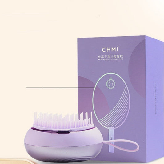 Light Purple Silicone Scalp Massager Brush