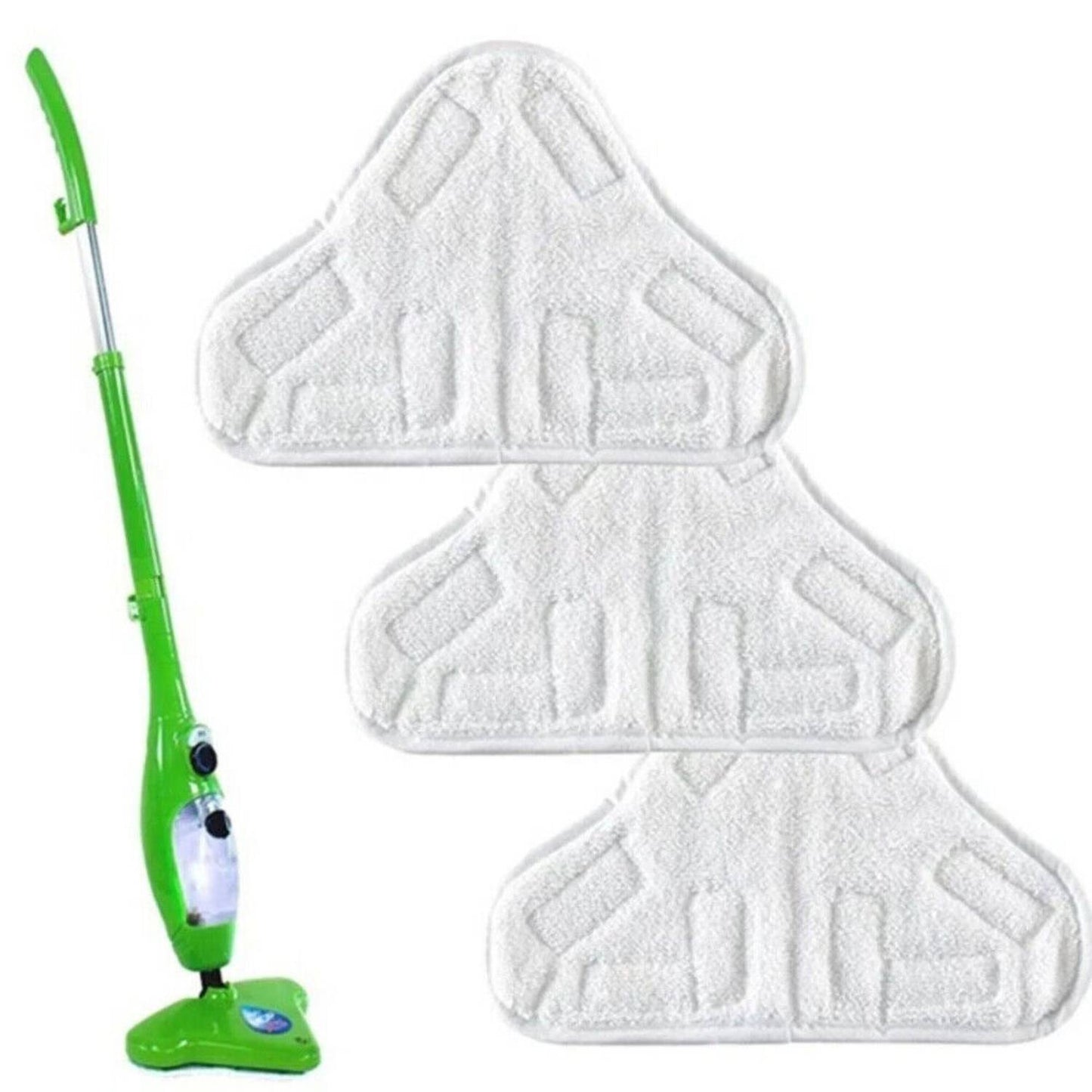 Triangular Reusable Microfiber Cleaning Pad for Eco-Friendly Home Care