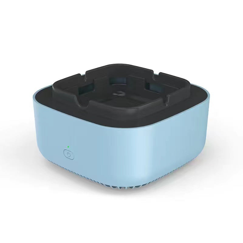 Green Multipurpose Ashtray Air Purifier - Smoke & Odor Reducer
