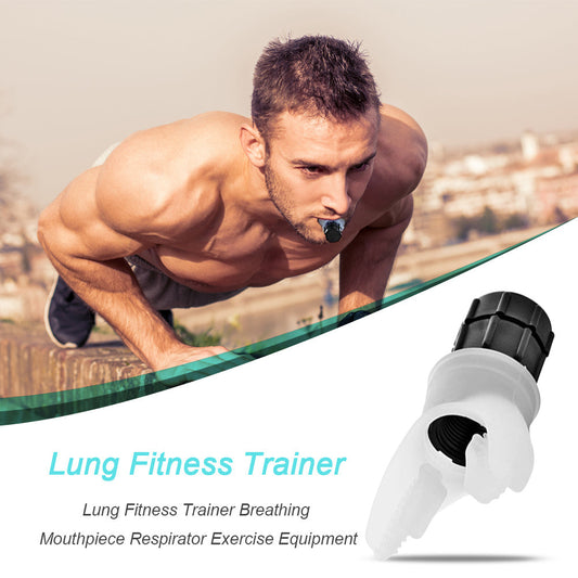 Breathing Trainer Respirator Mouthpiece with Adjustable Resistance