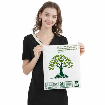 Eco-Friendly Compostable Mailer - Green, Biodegradable Shipping Solution