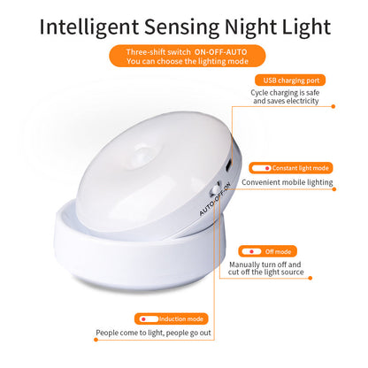 Motion Sensor LED Light - Energy-Efficient, Automatic, Portable