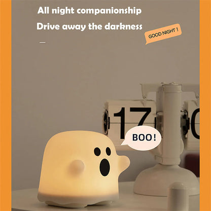 Ghostly Glow Portable Night Light - Energy-Efficient Decorative Lamp