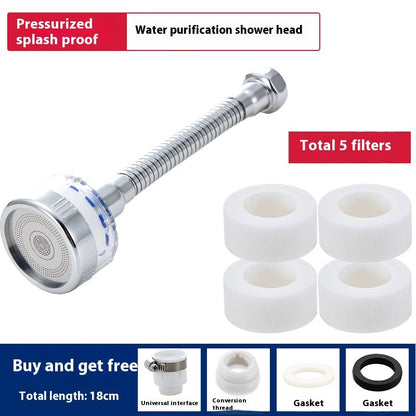 Water-Saving Filter Shower Head for Healthier Skin and Hair