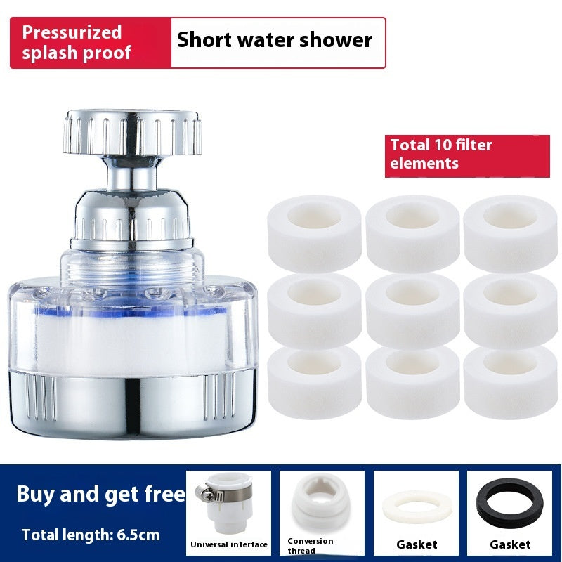 Water-Saving Filter Shower Head for Healthier Skin and Hair