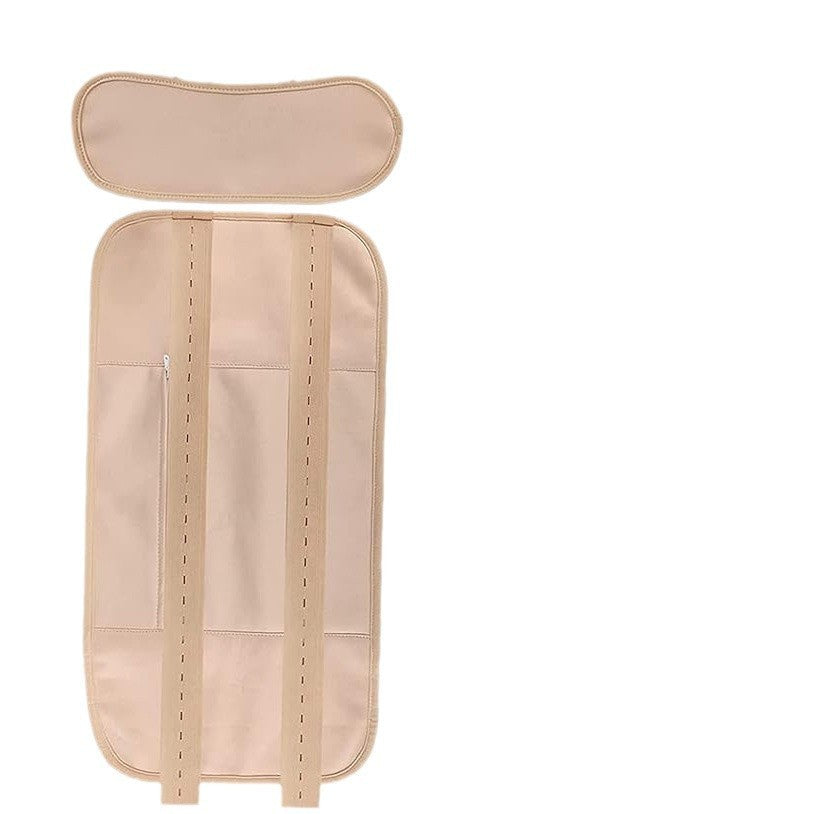 Pink Contoured Waist Trainer for Fitness and Wellness
