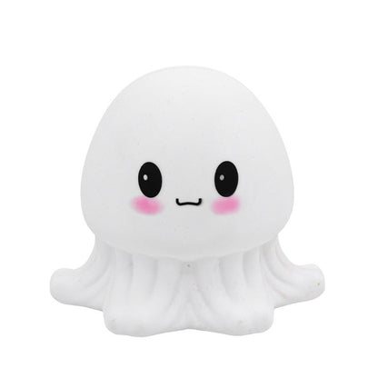 Octopus Night Light - Soft Yellow Glow, Energy-Efficient LED
