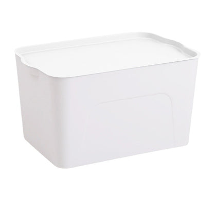 Stackable Rectangular Storage Bins - Space-Saving, Durable, Multi-Use