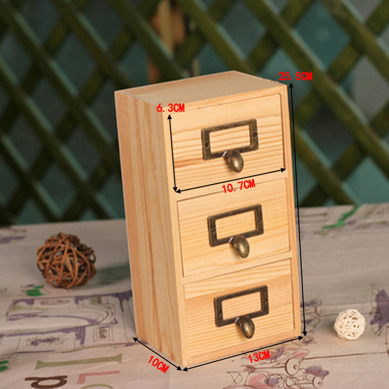 Eco-Friendly Wooden Storage Drawers for Home Organization