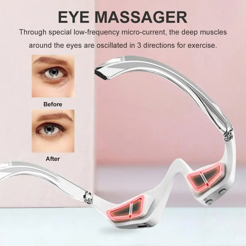 Ergonomic 3D Eye Beauty Device for Wellness and Eye Care
