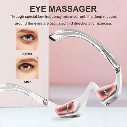 Ergonomic 3D Eye Beauty Device for Wellness and Eye Care