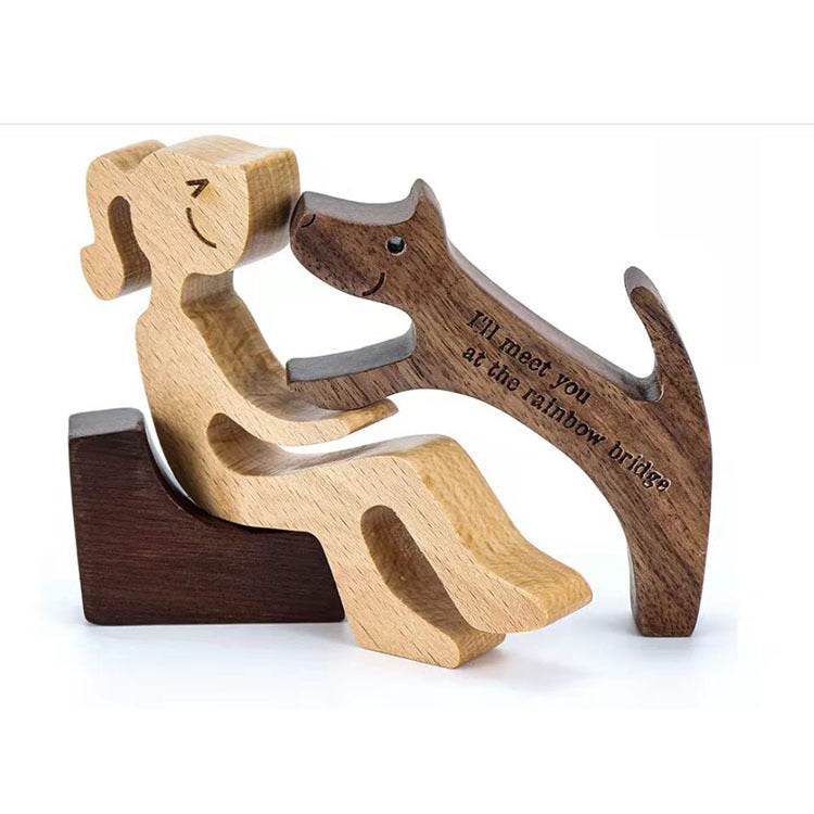 Eco-Friendly Wooden Animal Figurines - Sustainable Home Decor