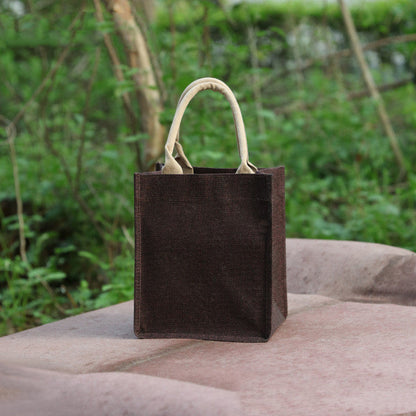 Eco-Friendly Reusable Jute Tote Bag - Sustainable Shopping Solution