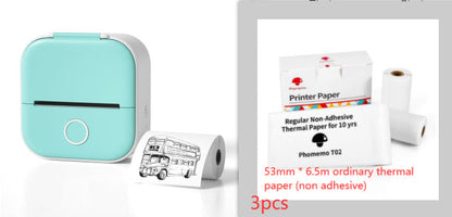 Compact Eco-Friendly Portable Label Printer for Home Organization