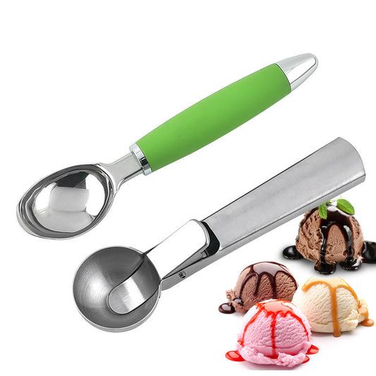 Eco-Friendly Stainless Steel Ice Cream Scoops with Ergonomic Handles