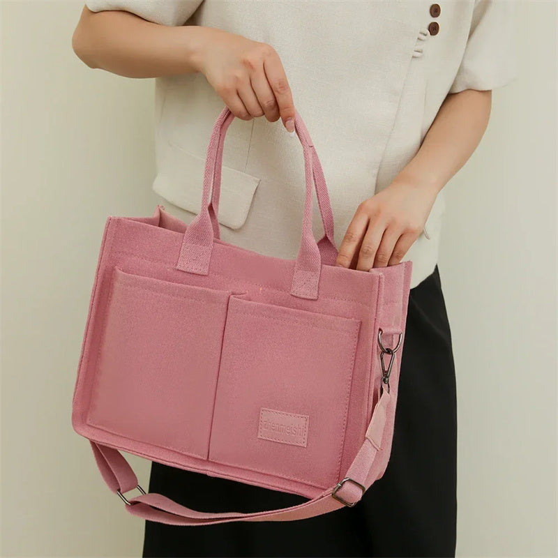 Eco-Friendly Reusable Tote Bag - Sustainable Canvas Bag for Daily Use