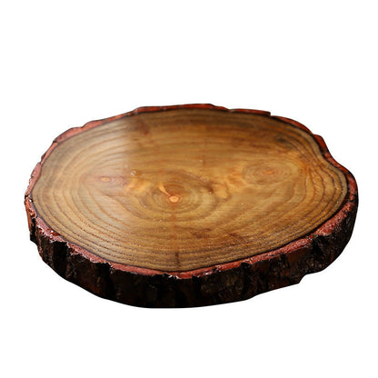 Natural Wooden Drink Coasters - Eco-Friendly, Durable, Biodegradable