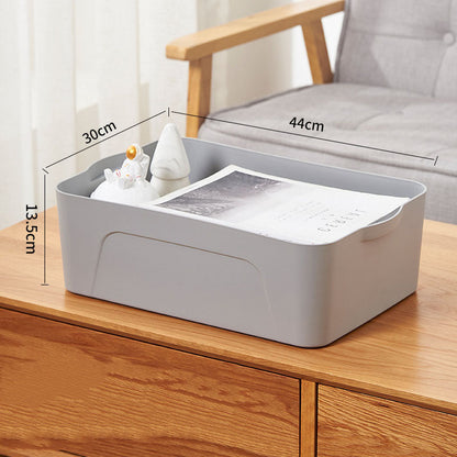 Stackable Rectangular Storage Bins - Space-Saving, Durable, Multi-Use