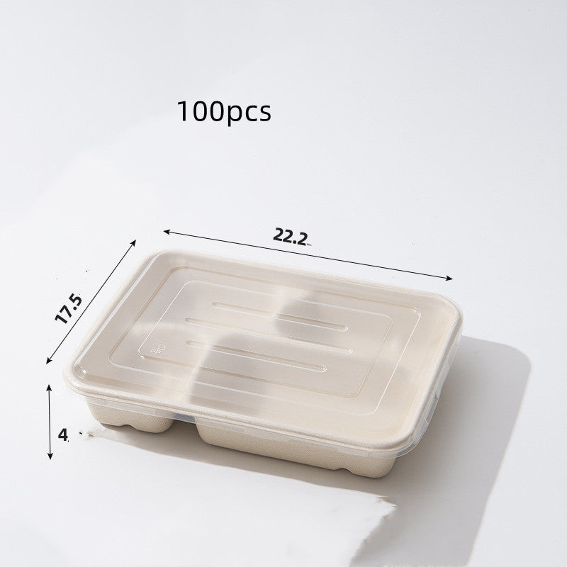 Eco-Friendly Biodegradable Compartmentalized Trays for Sustainable Living