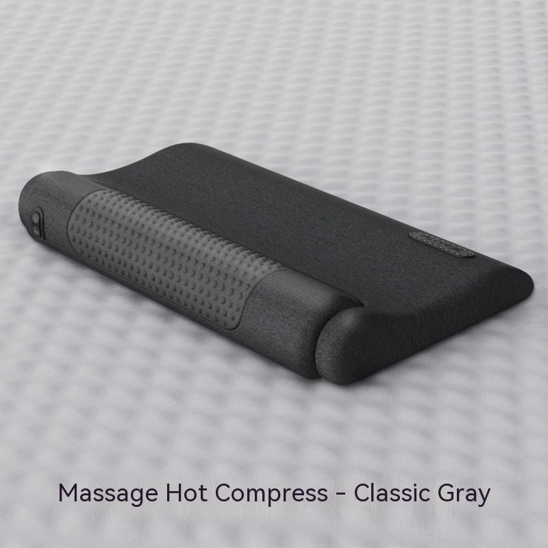Ergonomic Electric Massage Pillow with Hot Compress for Wellness