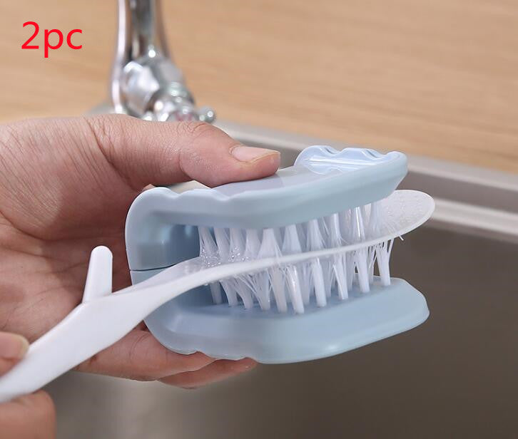 Eco-Friendly Knife Cleaning Brush - Durable, Reusable, Water-Saving