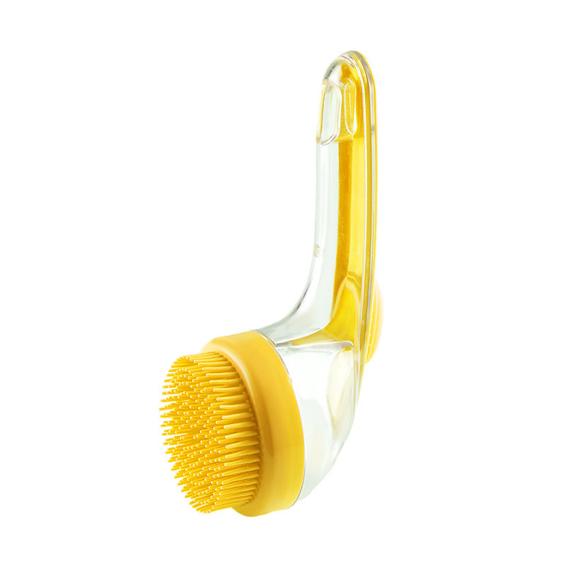 Eco-Friendly Pet Grooming Brush with Ergonomic Handle
