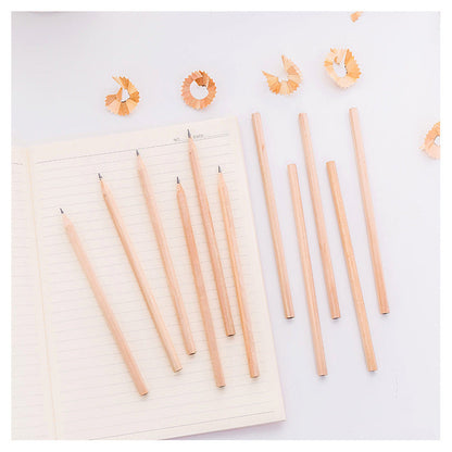 Eco-Friendly Natural Wood Hexagonal Pencils