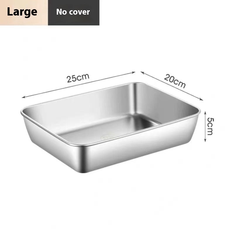 Eco-Friendly Stainless Steel Food Containers - Durable & Reusable