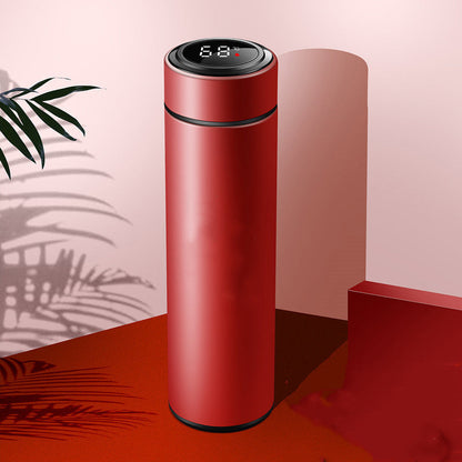 Pink Insulated Stainless Steel Thermos Bottle - Eco-Friendly & Reusable