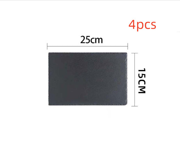 Eco-Friendly Slate Serving Platters & Coasters - Durable, Stylish, Sustainable